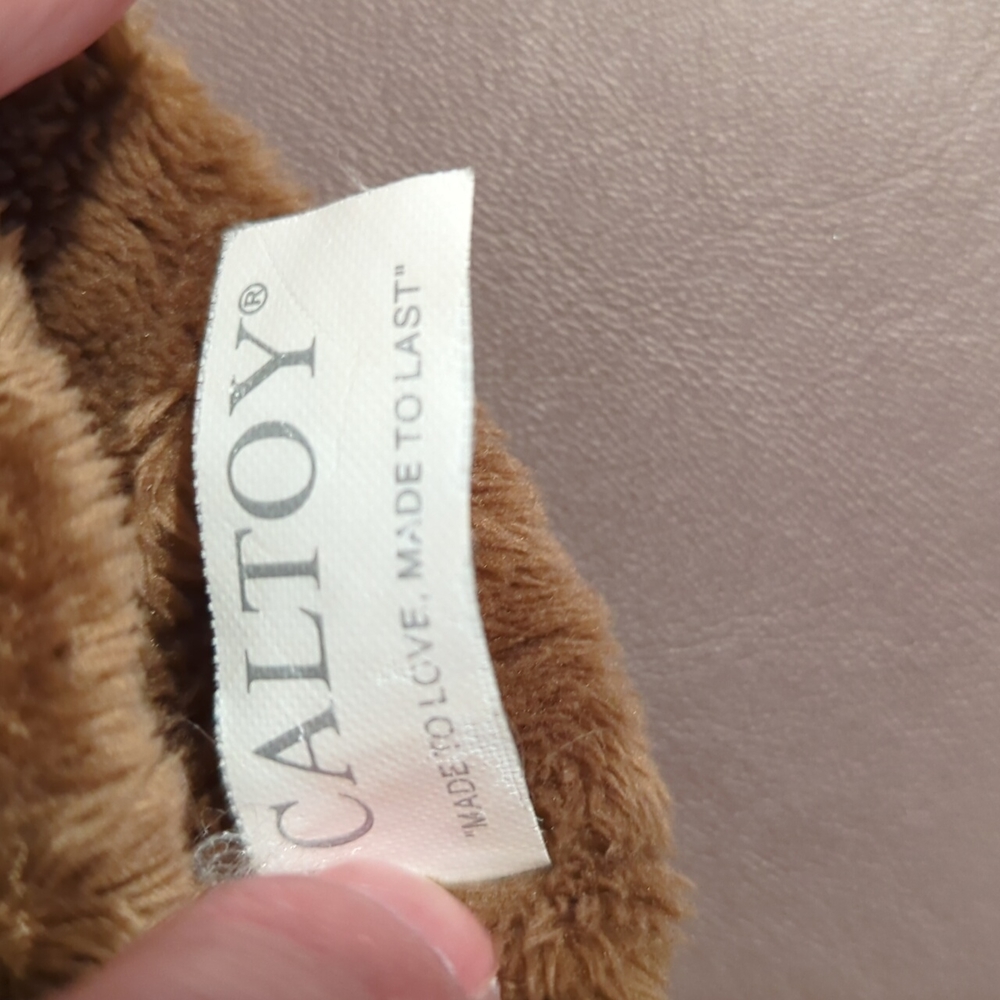 Caltoy Owl Hand Puppet Big Eyed Brown White - Picture 5 of 8